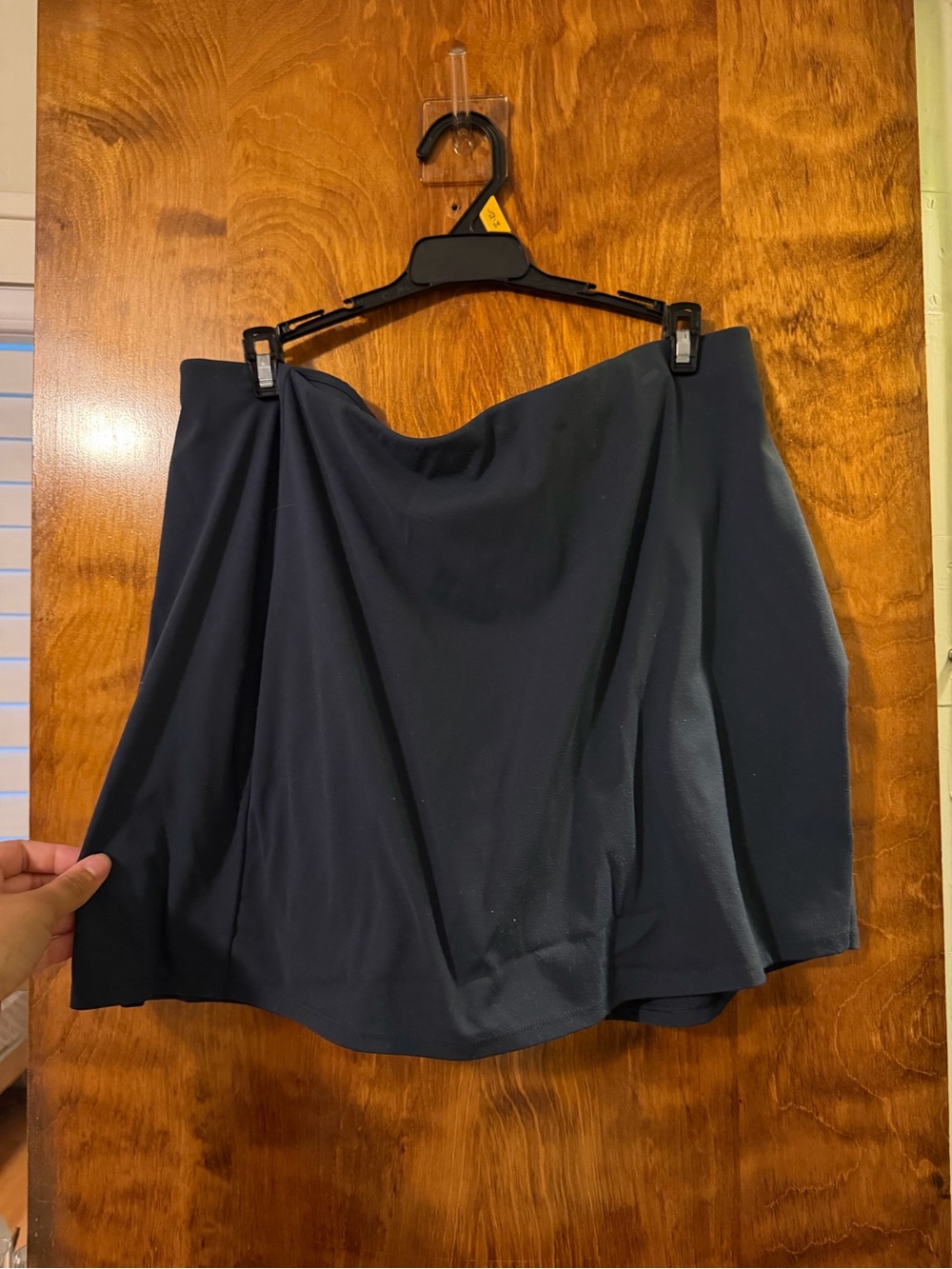 Old Navy Navy Circle Skirt with shorts